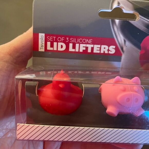 Tovolo Silicone Animal Lid Lifters - Picture 3 of 8